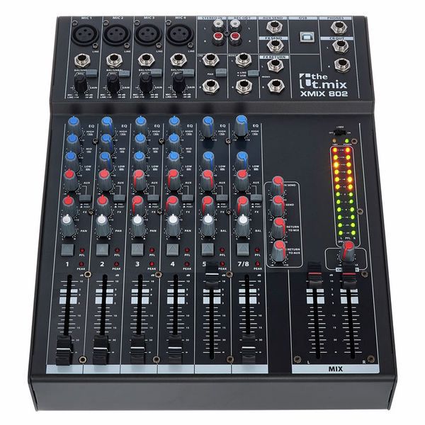 the t.mix xmix 802 USB