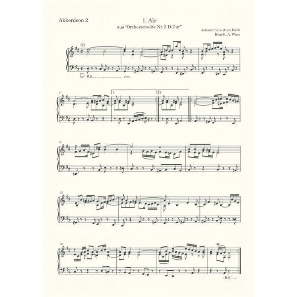 Schell Music Akkordeon Duos Klassik