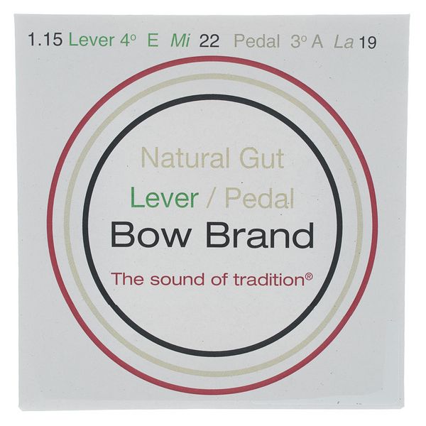 Bow Brand NG 4th E Gut Harp String No.22