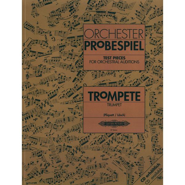 Edition Peters Orchester Probespiel Trompete