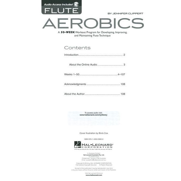 Hal Leonard Flute Aerobics