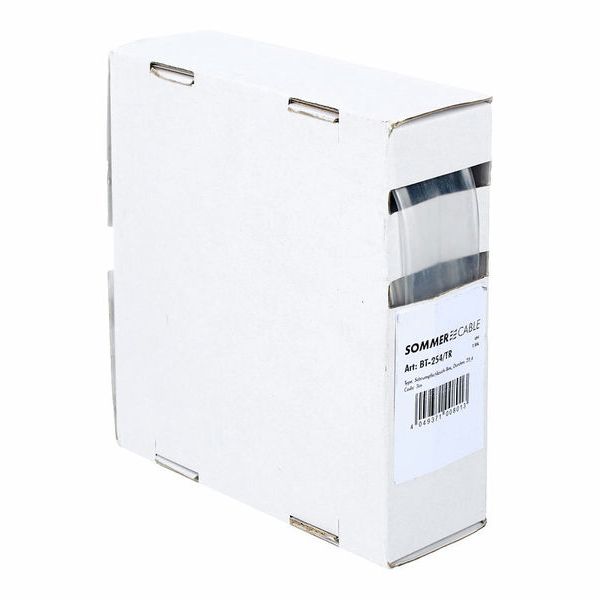 Sommer Cable Shrinktube Box 25,4mm Clear