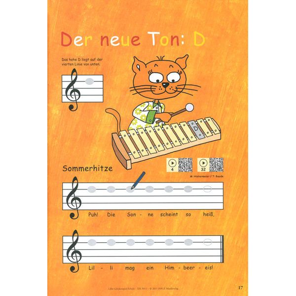 Hage Musikverlag Lillis Glockenspiel-Schule