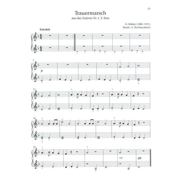 Holzschuh Verlag Klavierspiel im Duett