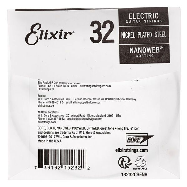 Elixir .032 Electric Guitar