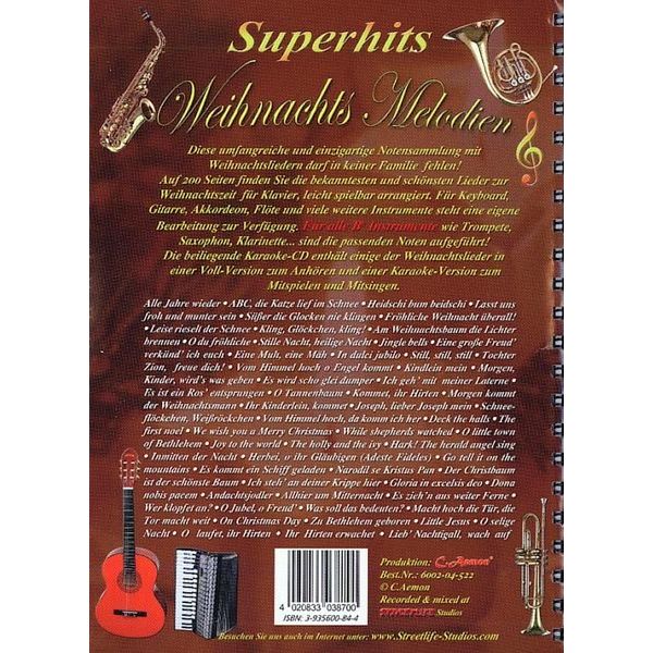 Streetlife Music Christmas Weihnacht