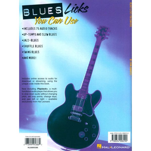 Hal Leonard Blues Licks You Can Use