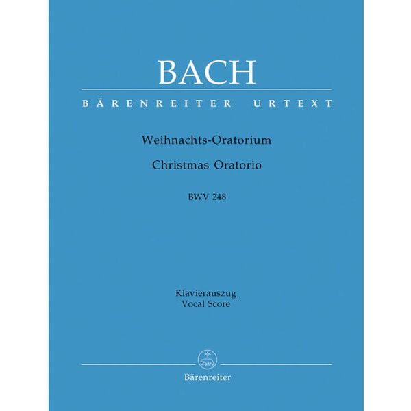 Brenreiter Bach Weihnachts-Oratorium