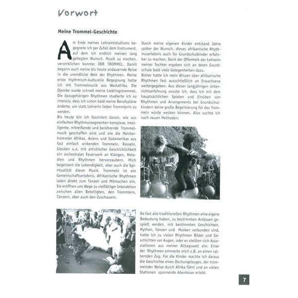 Sylvia Franke Mit Kindern trommeln