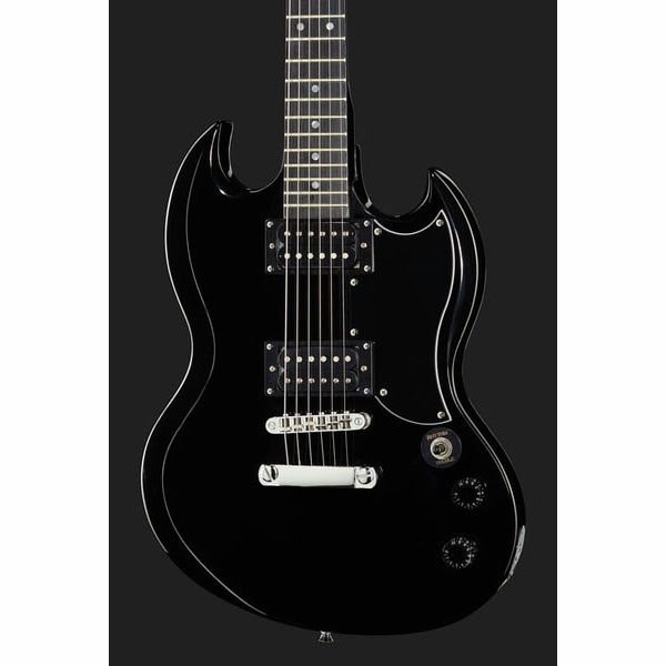 Harley Benton DC-200 BK Student Serie Bundle