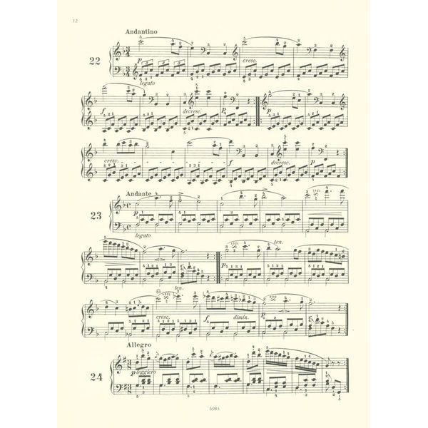 Edition Peters Czerny 100 leichte bungsstück