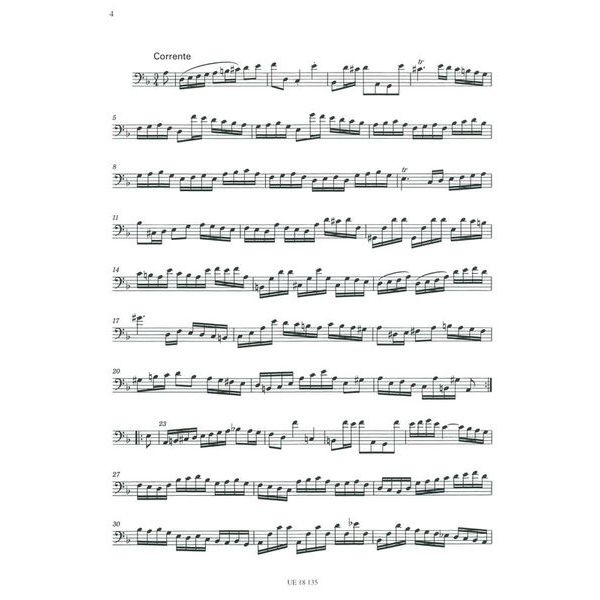 Universal Edition Bach Partita BWV 1013 Bassoon