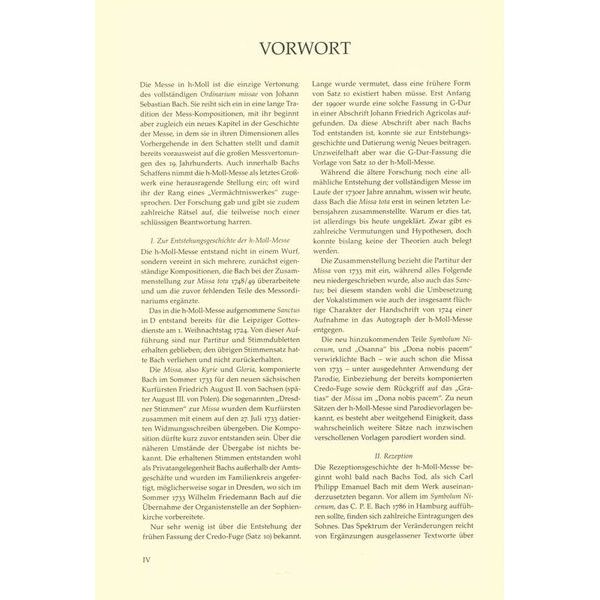 Brenreiter Bach Messe h-Moll