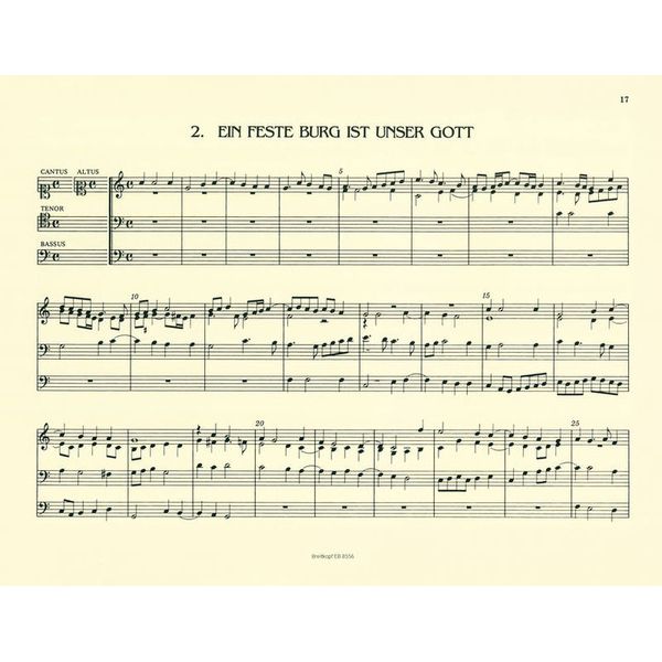 Breitkopf & Hrtel Praetorius Orgelwerke