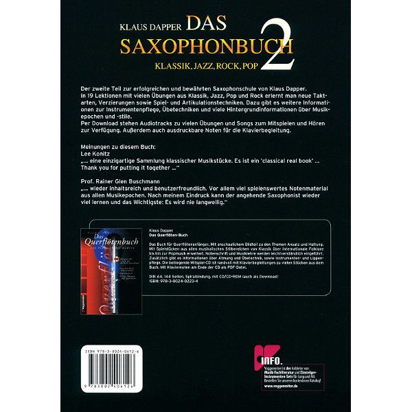 Voggenreiter Das Saxophonbuch 2