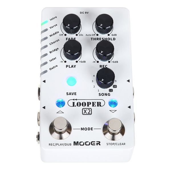 Mooer Stereo Looper X2