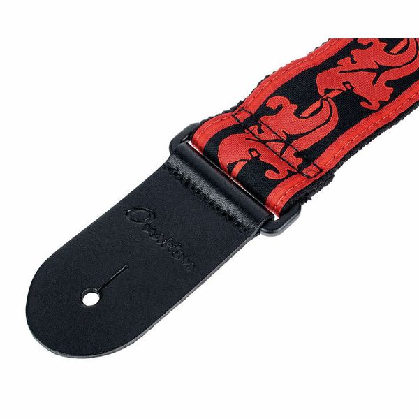 Ovation Signature LEAF Nylongurt BK/RD