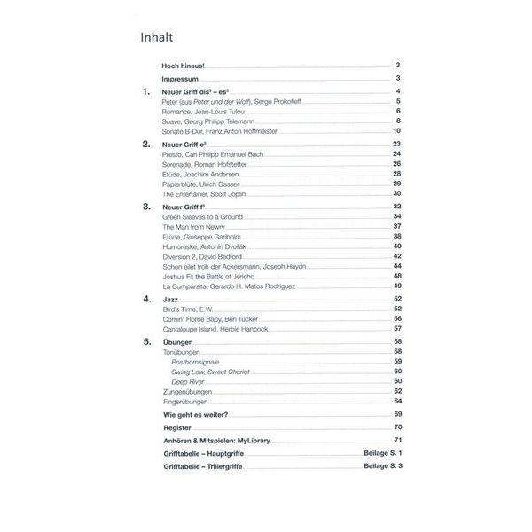 Ricordi Flöte Spielen D