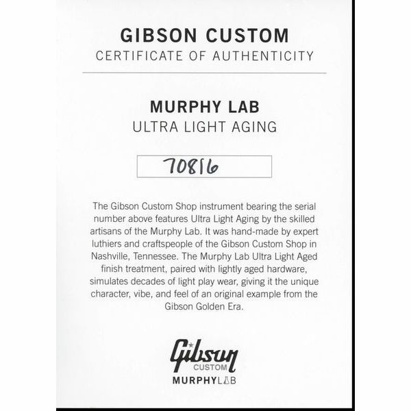 Gibson 57 LP Special SC TV Yellow ULA