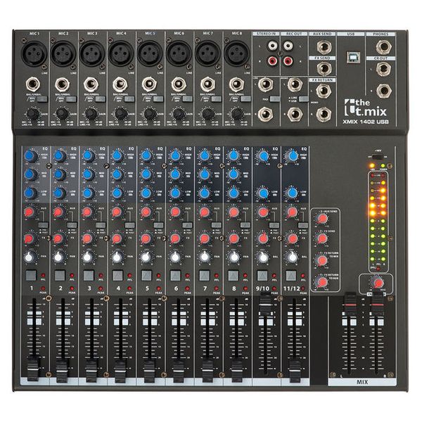 the t.mix xmix 1402 USB