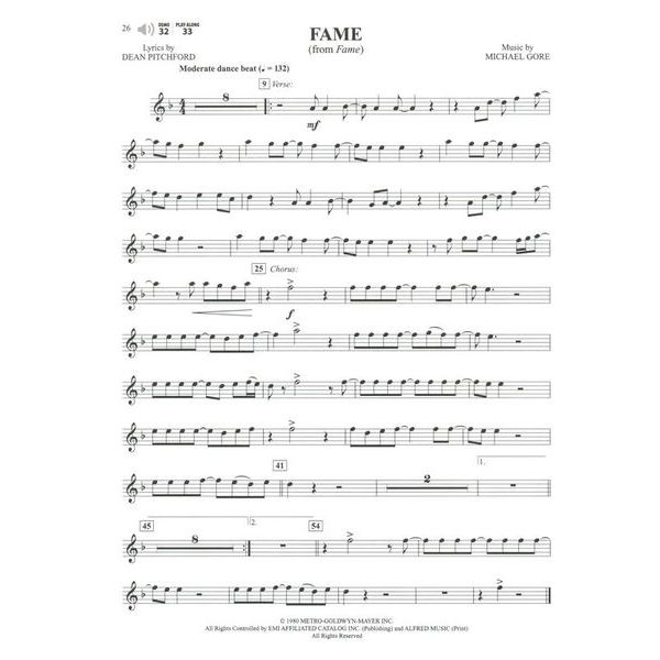 Alfred Music Publishing Top Hits from TV A-Sax