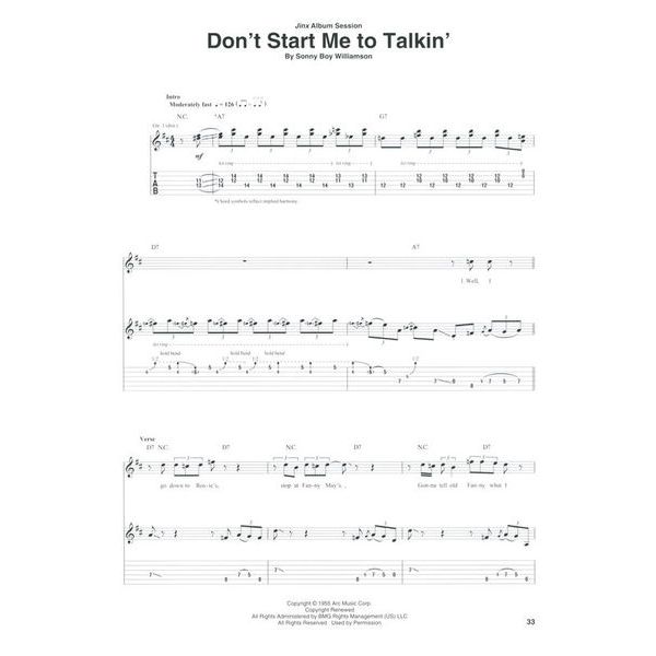 Hal Leonard Selections From Rory Gallagher