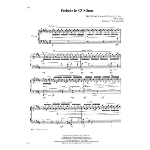 Carl Fischer Alexander Siloti Collection