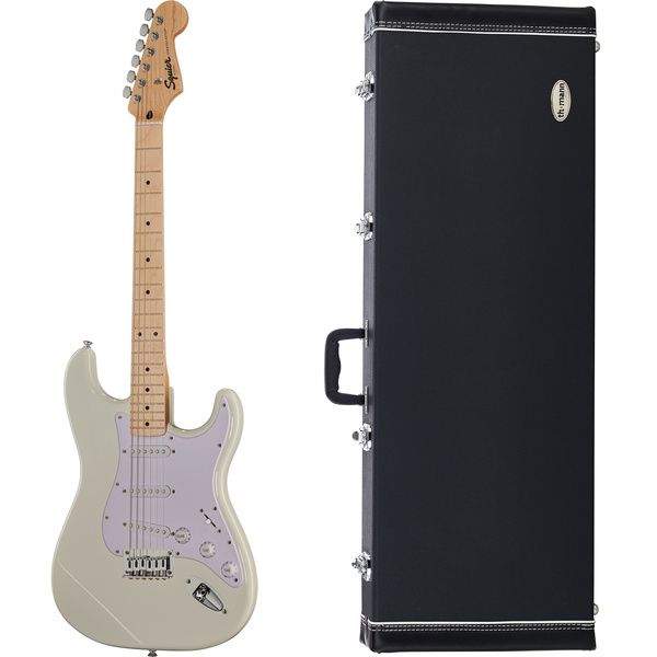 Squier Sonic Strat HT Arctic W Bundle