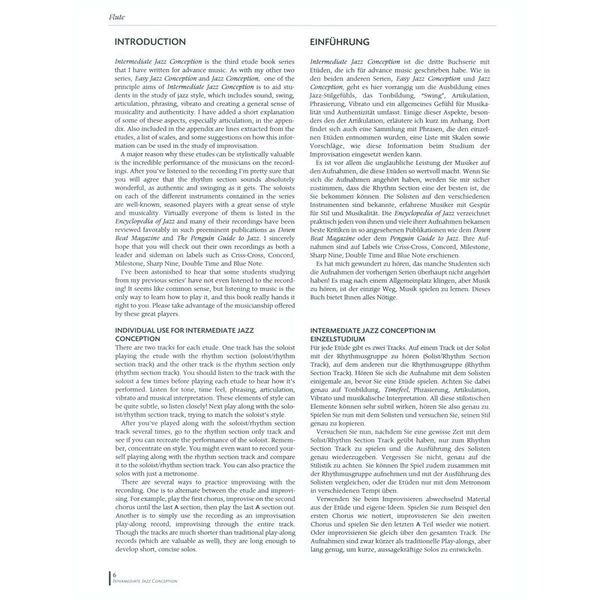 Advance Music Intermed Jazz Conception Flute