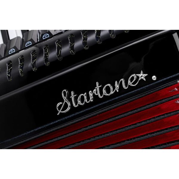 Startone Piano Accordion 120 Black MKII