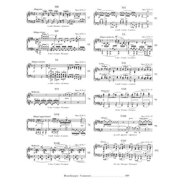 Henle Verlag Rachmaninow 24 Préludes