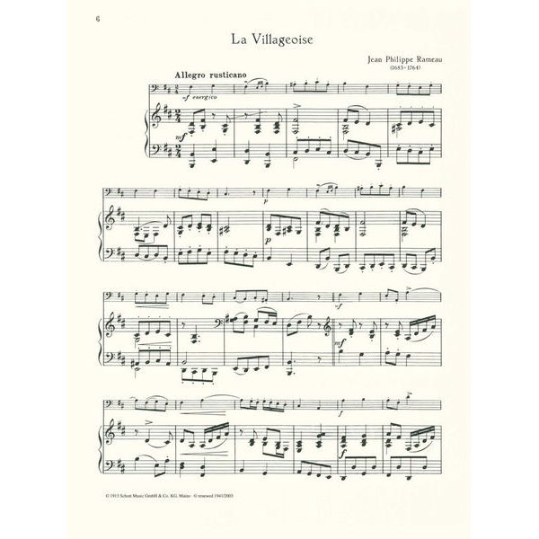 Schott Alte Meister Cello