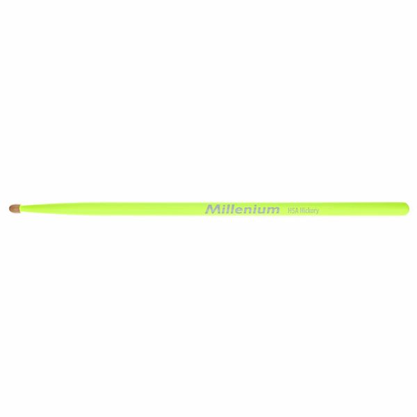 Millenium H5A Hickory Sticks Neon Yellow