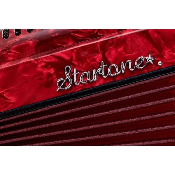 Startone Piano Accordion 48 Red MKII