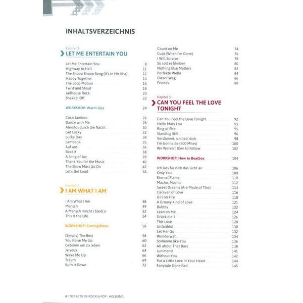 Helbling Verlag Top Hits of Rock & Pop