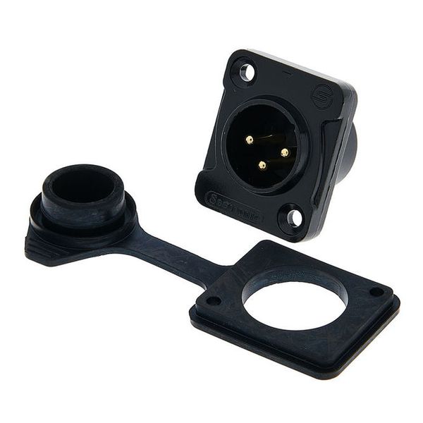 Seetronic J3F2C-W-B 3pin XLR IP65