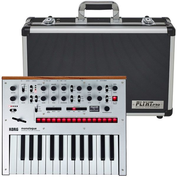 Korg Monologue Silver Case Set