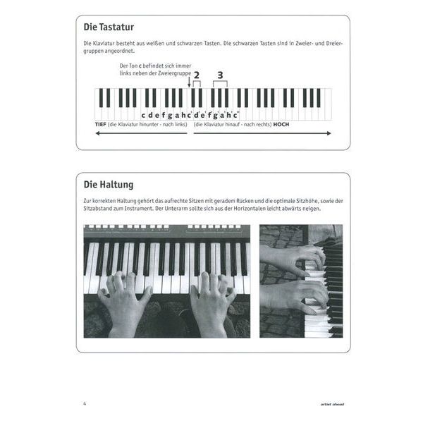 Artist Ahead Musikverlag Meine erste Keyboardschule