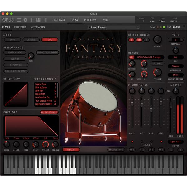 EastWest Hollywood Fantasy Percussion