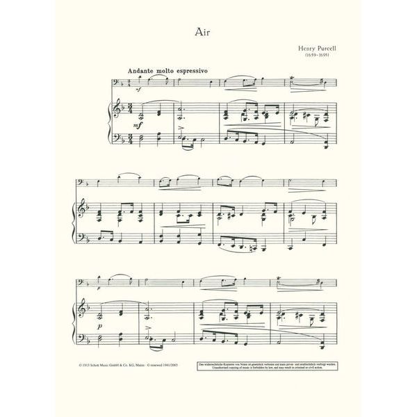 Schott Alte Meister Cello