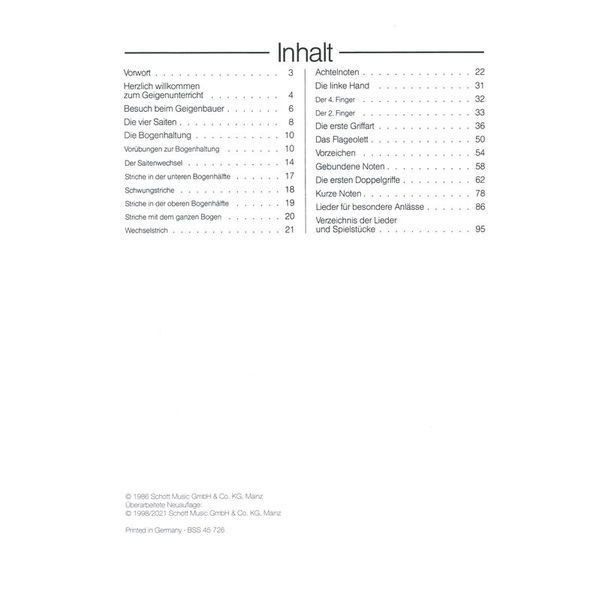 Schott Die Fröhliche Violine 1