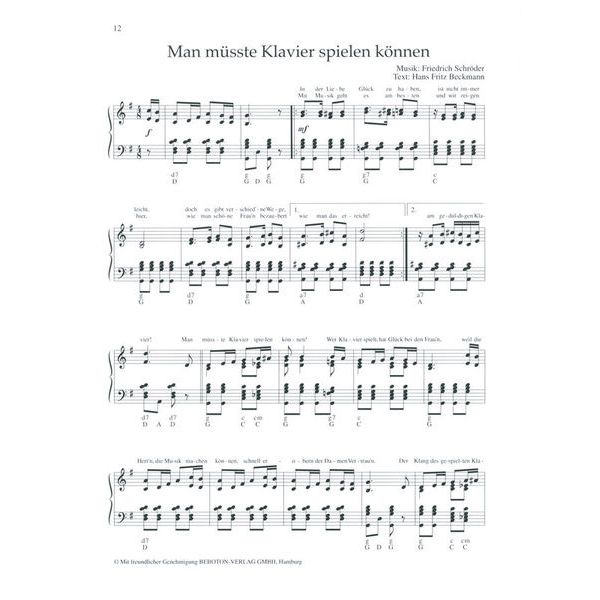 Holzschuh Verlag Tangomelodien Accordion