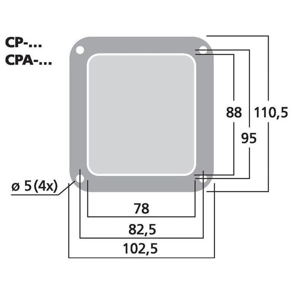 Monacor CP-5/SW