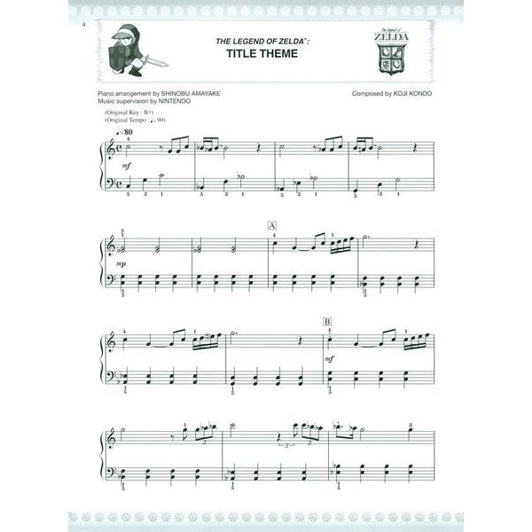 Alfred Music Publishing Legend Of Zelda Easy Piano