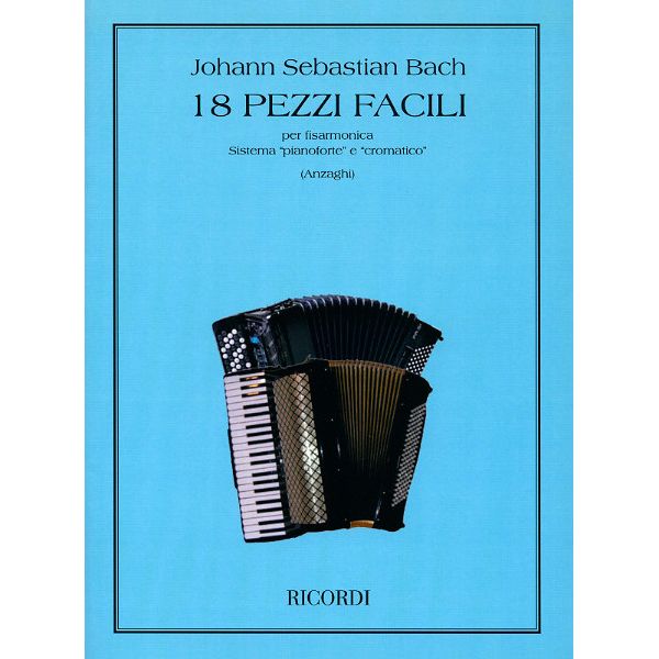 Ricordi Bach 18 Pezzi Facili