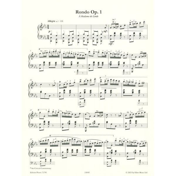 Edition Peters Complete Chopin Rondos