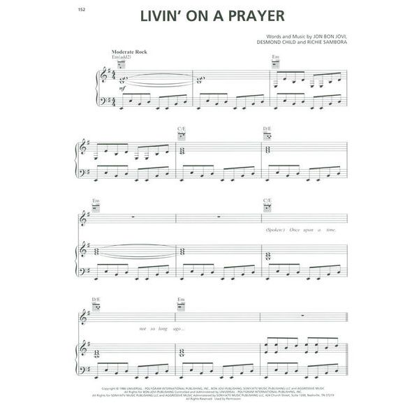 Hal Leonard Pop/Rock Songs