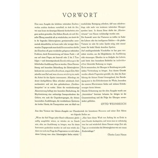Edition Peters Hanon Der Klavier-Virtuose