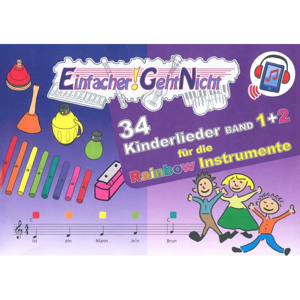 LeuWa-Verlag  34 Kinderlieder Rainbow
