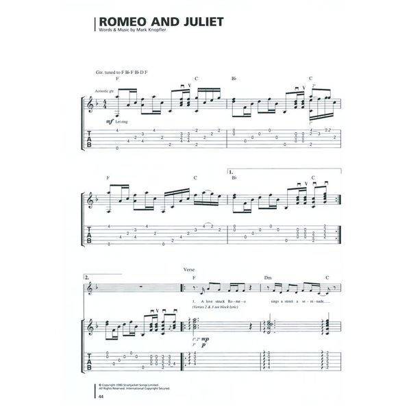 Wise Publications Dire Straits Sultans Of Swing